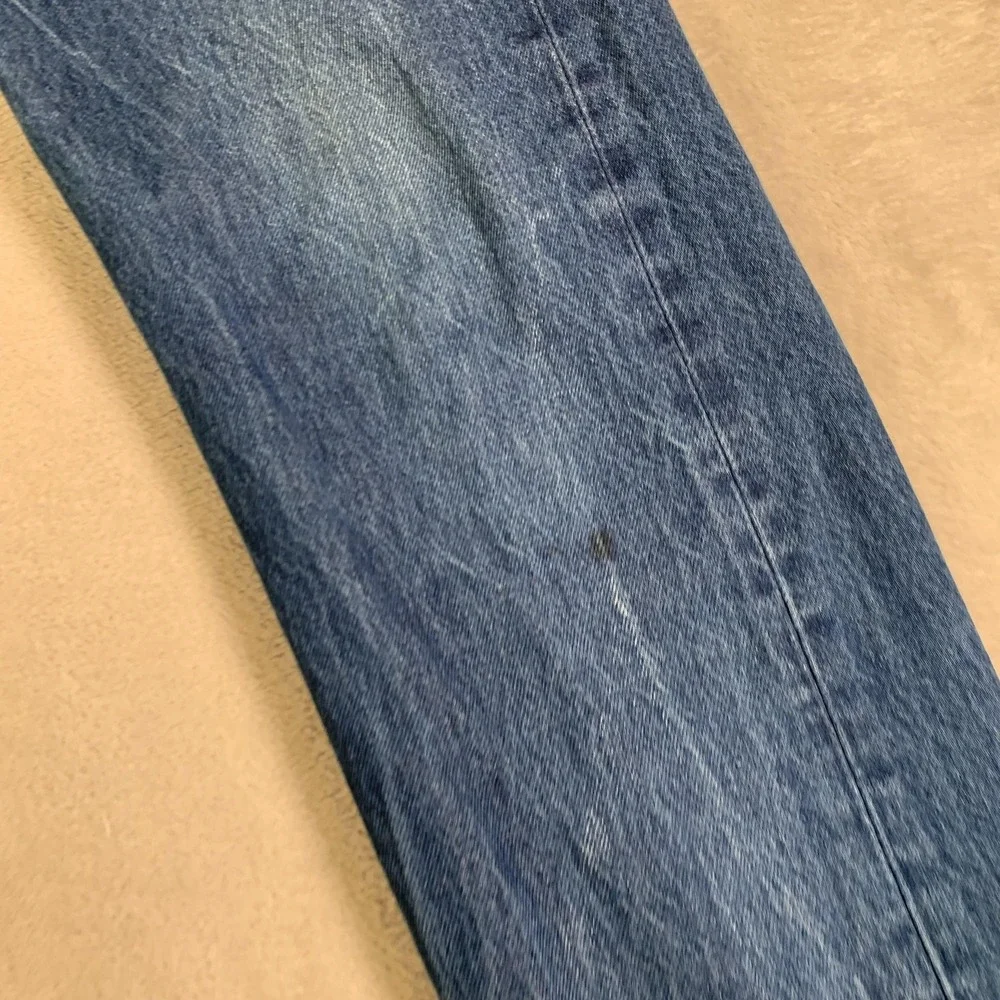 Levis 501 Jeans Mens 33x31 (32x29) Blue Button Fly Original‎ Fit Straight Leg